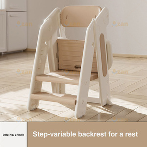 Silla <span class=keywords><strong>de</strong></span> Comedor Plegable Antivuelco para Niños OEM ODM, Taburete Infantil <span class=keywords><strong>de</strong></span> HDPE Ecológico, Torre <span class=keywords><strong>de</strong></span> Aprendizaje, Logotipo Personalizado - Product Image 5
