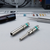 Connecteurs circulaires industriels CHENF Deutsch : Broches solides mâles et femelles à sertir pour fiches DT et câblage automobile