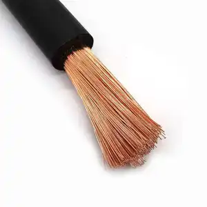 Black Rubber Sheath 200v 95mm2 Flexible Welding Cable