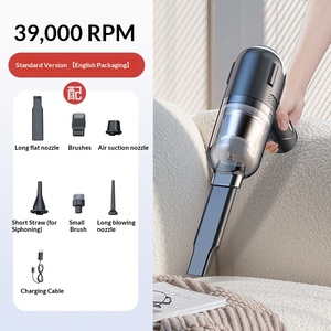 <span class=keywords><strong>Aspirateur</strong></span> de voiture sans fil, sans balais, haute puissance, réglage à deux vitesses, aspiration et soufflage, double usage, mini portable pour la maison - Product Image 5