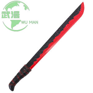 Jason Voorhees 57 CM <span class=keywords><strong>Ninja</strong></span> cuchillo modelo Cosplay dibujos animados Anime seguridad PU espada juguetes para niños - Product Image 6