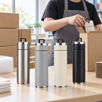 Bouteille d'eau en cuivre de qualité supérieure, cadeau, tasse en cuivre pur, gourde isotherme sous vide de 34 oz, vaisselle thermique, cadeau pour le yoga et l'Ayurveda