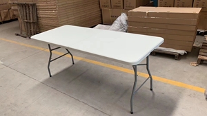 6ft <b>Outdoor</b> Portable HDPE <b>Plastic</b> Wedding Folding <b>Table</b> YS-A1 Folding <b>Table</b> YS-A1 - Product Image 3