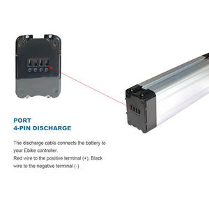 Складной Аккумулятор для электровелосипеда, 36 В, 48 В, 10Ah, 14Ah, 17,5 А · ч, съемные литий-ионные аккумуляторы для электровелосипеда - Product Image 4