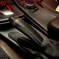 10 pièces de garnitures décoratives de tableau de bord en fibre de carbone véritable forgée pour BMW Série 3 et 4 F30 F32 F34 F35 F36