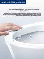 Ensemble de toilettes conforme ADA et certifié WaterSense, avec code UPC, design moderne pour personnes handicapées et personnes âgées, en céramique, fabriqué à Tangshan