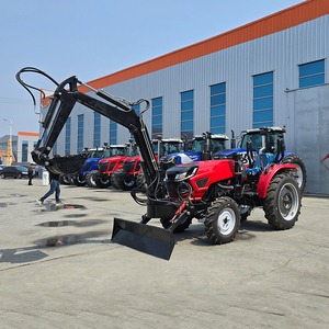 Cheapest 4x4 Agriculture <b>Mini</b> Farm Tractor With 12v <b>air</b> <b>Conditioner</b> Tractors in Europe with Loader Excavator Backhoe - Product Image 2
