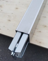 Barre de chargement robuste réglable en aluminium ou en acier de 3000 lb pour plateau de camion ou remorque