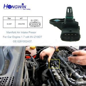 Capteur de pression absolue du collecteur d'admission 0281002437 93171176 pour <span class=keywords><strong>Fiat</strong></span> <span class=keywords><strong>Croma</strong></span> Doblo Ducato Grande Punto Opel Volvo - Product Image 6