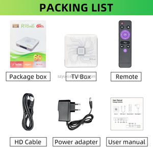 Box tv android film en ligne intelligent Wifi décodeur AU EU US prise commande vocale 8K - Product Image 3