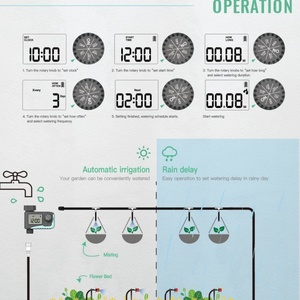Wholesale New Smart Irrigation <b>Timer</b> Bluetooth Gateway Control Wireless Water <b>Timer</b> With RF Remote for Easy Operation - Product Image 3