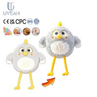 Porte-clés en peluche personnalisable UYEAH CE CPC EN71, motif aigle mignon, jouet en peluche doux, cadeau pour enfant