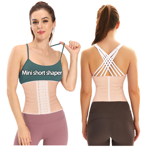 Différentes Tailles Extra Court Invisible <span class=keywords><strong>Ventre</strong></span> <span class=keywords><strong>Plat</strong></span> Minceur Plus Size Trainer Body Shaper 9 Os en Acier Flexible Contrôle Ferme - Product Image 1