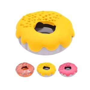 Juguete para Perros en Forma de Donut: Duradero y Resistente a Mordidas, de Caucho Natural para Limpieza Dental, para Corgis, Border Collies y Otras Razas Grandes - Product Image 1
