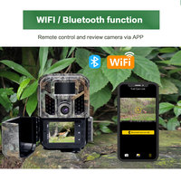 Kamera Pengintai Zecre Mini WIFI 2.4G +5G 90 Derajat 28MP 2.7K  Mendukung Maksimal 256GB 0.2 Detik Pemicu Super Cepat Kamera Trail