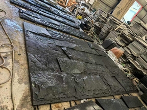 <span class=keywords><strong>Prix</strong></span> usine G654 granit gris foncé naturel fendu champignon pierre mur roche <span class=keywords><strong>brut</strong></span> face rugueuse revêtement aménagement paysager panneau couverture - Product Image 6