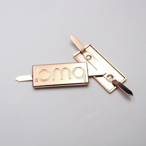 Etiquetas de Metal para Bolsas, Etiquetas con Nombre, Etiquetas para Gorras, Etiqueta de Metal con Logotipo para Bolsa - Product Image 4