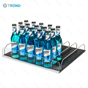 Trond rak rol gravitasi tugas berat, rak pajangan kulkas untuk toko ritel minuman dan Supermarket - Product Image 6