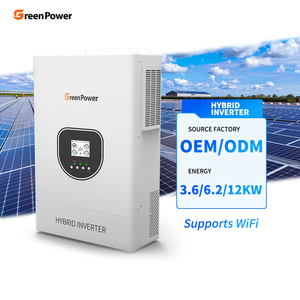 กรีนพาวเวอร์ Ip21 อินเวอร์เตอร์กันน้ำพร้อมโลโก้สั่งทำพิเศษ 3.6kw 6.2kw โซลาร์ 3600w 6200w ไฮบริด Gp-ip21-inverter ประสิทธิภาพสูง 97.6% - Product Image 1