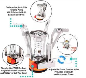 Estufa de Gas Portátil Ultraligera de Bolsillo para Acampar al Aire Libre, para Excursionismo y Senderismo - Product Image 5