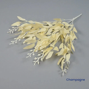 Branche de saule artificielle, feuillage fluide et gracieux pour une décoration naturelle, 50 cm, feuille artificielle réaliste - Product Image 5