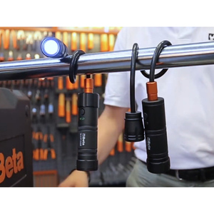 Lámpara magnética articulada Beta 1837F/USB en aluminio anodizado, 600 lúmenes - Product Image 5