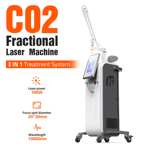 Utilisation en clinique CO2 Fraccionado Laser Fractionnel CO2 Beauté Machine Élimination des cicatrices Vaginal Resserrer le traitement de l'acné 10600nm Co2 Laser - Product Image 1