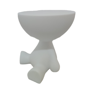 Petite <span class=keywords><strong>table</strong></span> d'appoint ronde moderne en plastique pour salon, salle à manger, <span class=keywords><strong>cuisine</strong></span>, chambre à coucher, étagère d'art mignonne, <span class=keywords><strong>table</strong></span> basse en plastique d'angle - Product Image 2