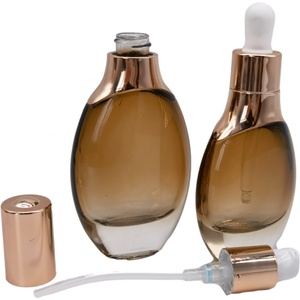 30ml 50ml Cosmetic Glass <b>Dropper</b> <b>Bottles</b> Screen Printed Eye Drop & Serum Packaging Wholesale - Product Image 6