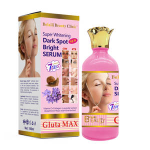 Grande Vente Sérum Visage Blanchissant en 7 Jours Kojic Banane Gluta Collagène Anti-Âge pour Peau Noire Réparation Éclat - Product Image 2