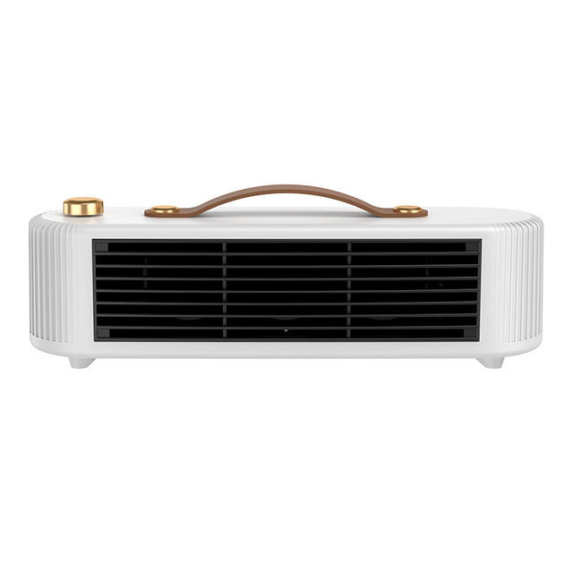 New Plastic PTC Heating Electric Heater for Home Dorm Office Desktop Use with Overheat Protection and Thermostatic Controller