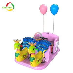 Voiture électrique biplace pour enfants, idéale pour les aires de jeux intérieures, voiture pare-chocs tout-terrain - Product Image 3