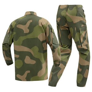 Ensemble uniforme tactique camouflage jungle M09 personnalisé pour les services de sécurité norvégiens – Veste et pantalon durables - Product Image 2