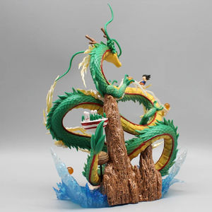 Figura de Anime <span class=keywords><strong>DBZ</strong></span> de 24 cm, <span class=keywords><strong>Son</strong></span> <span class=keywords><strong>Goku</strong></span> con Shenron, Estatua, Modelo Coleccionable, Figura <span class=keywords><strong>DBZ</strong></span>, Adorno, Juguete, Regalo - Product Image 4