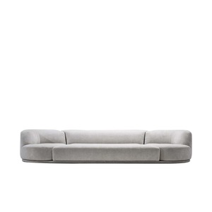 Canapé italien minimaliste Meubles de salon Canapé quatre places moderne et créatif Canapé pivotant à deux côtés en tissu - Product Image 3