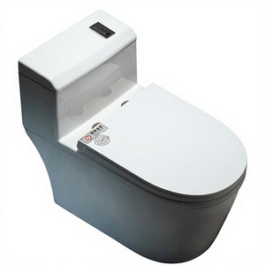 โถสุขภัณฑ์เซรามิกแบบชิ้นเดียว ระบบกดน้ำสองปุ่ม สำหรับห้องน้ำ - Product Image 2