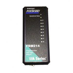 โมดูลอินพุตการสื่อสาร HART รุ่น Foxboro FBM214B RH927AH ของแท้ใหม่เอี่ยม 8 ช่องสัญญาณอนาล็อก 24V สำหรับ Foxboro Evo DCS - Product Image 1