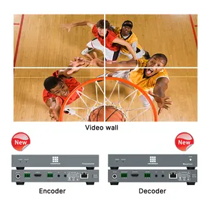 Название товара оптовая Матрица видеостены Визуальный контроль RS232 1080P @ 60 Гц HDMI-удлинитель AV через IP Код товара