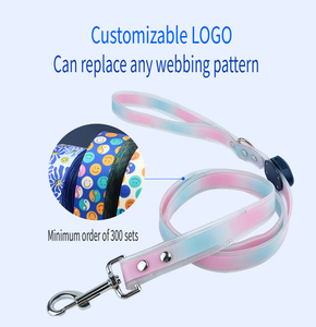 गुलाबी नारंगी नेतृत्व वाली रोशनी कुत्ते कॉलर लक्जरी फैशन रिचार्जेबल नायलॉन नाइट प्रशिक्षण कुत्तों के लिए स्कार्फ सजावट के साथ प्रशिक्षण - Product Image 6