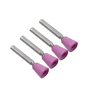 Polissage abrasif, pointe de <span class=keywords><strong>pierre</strong></span> montée sur diamant, roue de tête de meule vérifiée <span class=keywords><strong>pour</strong></span> <span class=keywords><strong>outils</strong></span> rotatifs <span class=keywords><strong>Dremel</strong></span>, tampon en acier inoxydable - Product Image 6
