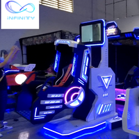 Centre commercial VR, sièges de mouvement, réalité virtuelle, 360 chaise, jeu unique, Cool, jeux pour adultes, jeu interactif 9d, montagnes russes