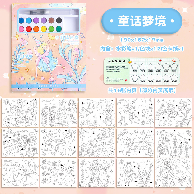 El bolígrafo de ensueño de cuento de hadas gira en sentido inverso