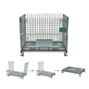 Contenedores de Malla Metálica para Almacenamiento de Acero de Alta Calidad de 50x50, Contenedores de Malla Metálica para Almacén - Product Image 4