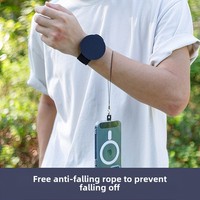 Support de téléphone de bracelet magnétique de bras de forme physique rotatif à 360 degrés portatif pour le cyclisme en plein air