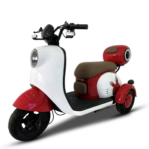 Motocicleta Eléctrica de 3 Ruedas, Scooter Abierto, Triciclo Plegable para Adultos y Niños, 48V, con Cambios de Velocidad - Product Image 1