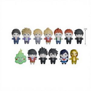 Lot de 8 boîtes en gros Jandoon <span class=keywords><strong>Mob</strong></span> <span class=keywords><strong>Psycho</strong></span> 100 Figurines mignonnes en forme de grain de riz pour jouets, cadeaux d'anniversaire pour enfants, figurines, boîte mystère, objets de collection - Product Image 1