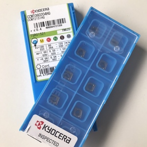Kyoceras ccmt060204hq tn620 ban đầu <span class=keywords><strong>CNC</strong></span> Carbide chèn cắt chèn máy OEM tùy biến chuyển công cụ cho máy tiện làm việc - Product Image 6