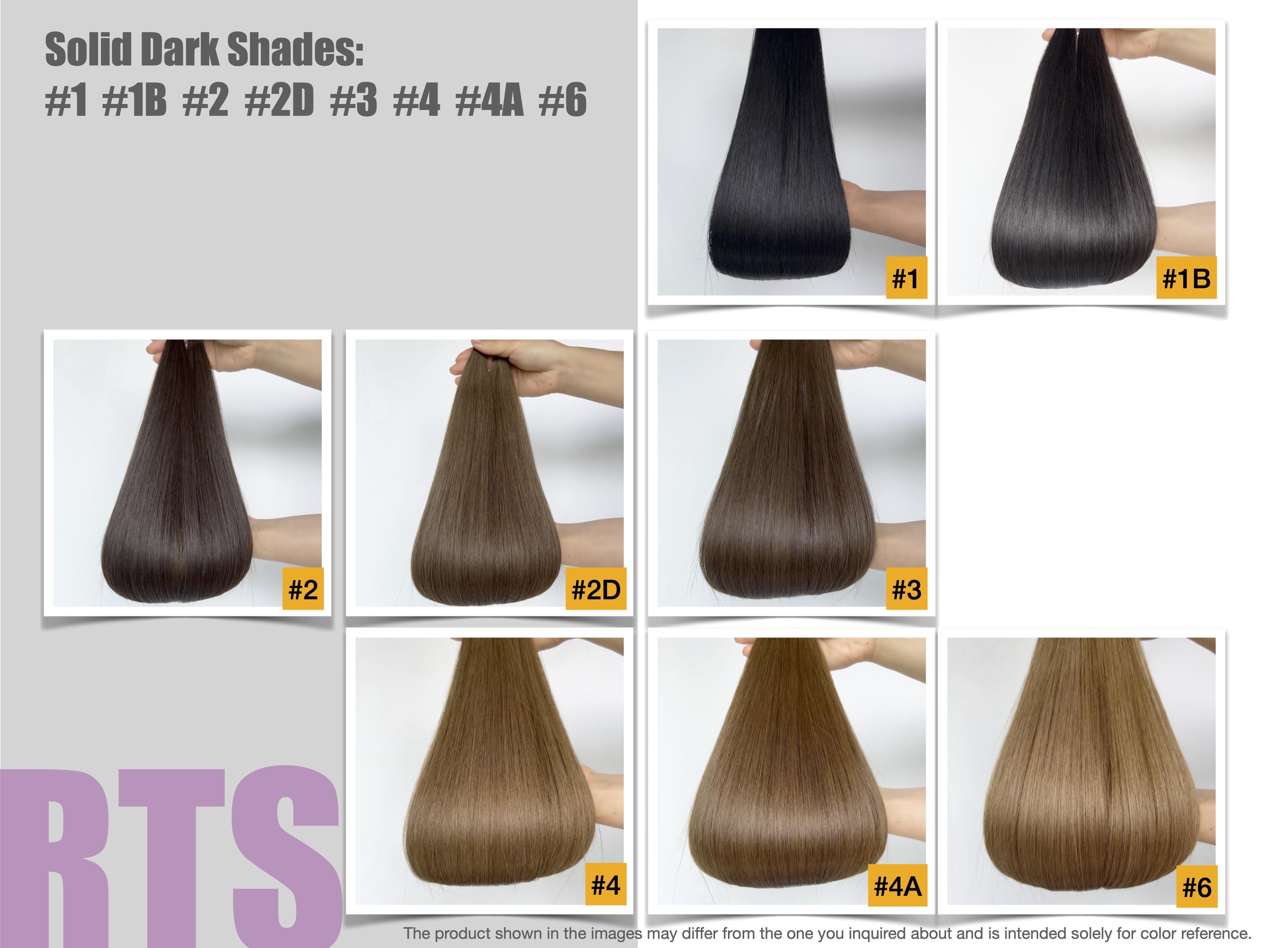 Premium Quality Cuticle Intact Solid Dark