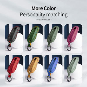 Custodia Protettiva Più Venduta in Pelle Scamosciata per Chiave Smart Fob Auto, Organizer per Chiavi Compatibile con <span class=keywords><strong>Accessori</strong></span> per Chiavi <span class=keywords><strong>Porsche</strong></span> - Product Image 6