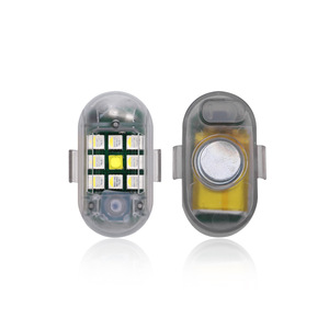Car and airplane flashing lights, no wiring required, electric motorcycle warning lights, rear grille modification for anti-rear - Product Image 5
